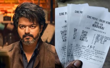 விஜய் ரசிகர்களுக்கு எச்சரிக்கை.. லியோ போலி டிக்கெட் விற்பனை!