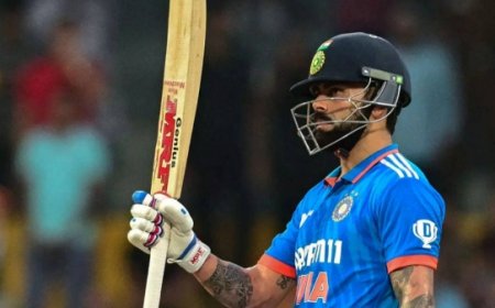 இன்னும் 77 ரன்கள்.. சாதனை படைக்கப் போகும் விராட் கோலி!