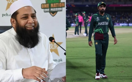 இன்சமாம் உல் ஹக் ராஜினாமா.. பாகிஸ்தான் அணியில் நடந்த ட்விஸ்ட்.. விசாரணைக்கு ஒத்துழைப்பதாக அறிவிப்பு