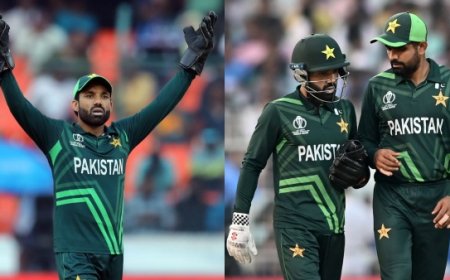 கிரிக்கெட் வரலாற்றிலேயே இப்படி ஒரு சம்பவம் நடந்ததில்லை... பாகிஸ்தான் வீரர் ரிஸ்வான் சேட்டை!