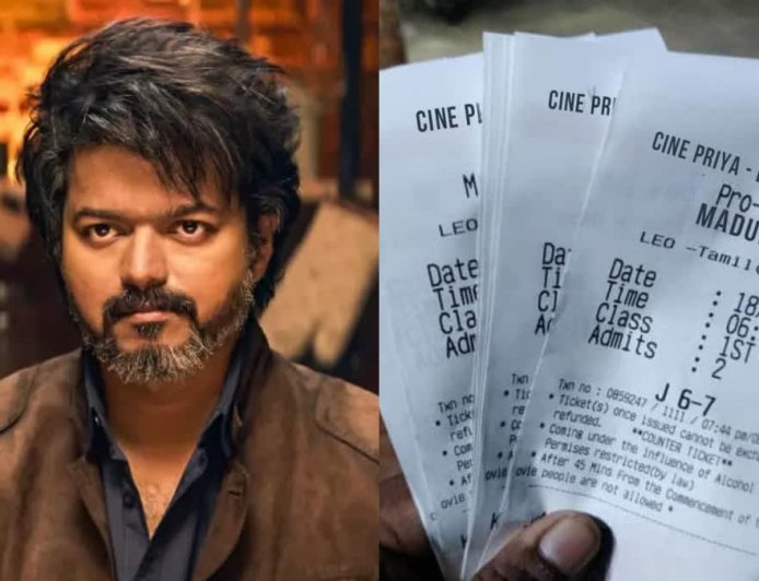 விஜய் ரசிகர்களுக்கு எச்சரிக்கை.. லியோ போலி டிக்கெட் விற்பனை!