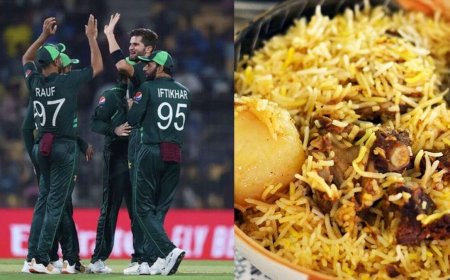 அடங்காத ஆசை.. இம்முறை பிரியாணி.. கொஞ்சம் கிரிக்கெட்டிலும் ஆர்வம் காட்டுங்க பாஸ்!