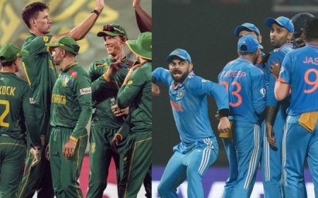 83 ரன்களில் தென்னாப்பிரிக்காவை  சுருட்டி... 8 க்கு 8 வென்ற இந்திய அணி.. 243 ரன்கள் வித்தியாசத்தில் வெற்றி!