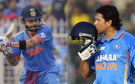 சாதனையை சமன் செய்தது மகிழ்ச்சி.. ஆனால் சச்சின் போல் வர முடியாது... உருக்கும் விராட் கோலி!