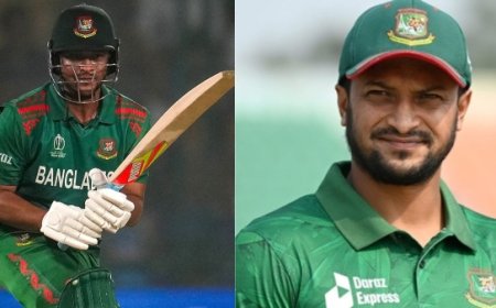 உலகக்கோப்பையில் இருந்து வெளியேறிய ஷகிப் அல் ஹசன்.. மீண்டும் சிக்கல்.. நடந்தது என்ன?