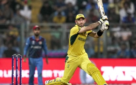 இரட்டை சதத்தால் ஆப்கானை நொறுக்கிய அவுஸ்திரேலிய அணி, ஒரு தவறால் ஆப்கானுக்கு ஏற்பட்ட தோல்வி!