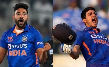 ஐசிசி ஒருநாள் தரவரிசை பட்டியலில் வரலாற்று சாதனை படைத்த சிராஜ் மற்றும் சுப்மன் கில்... கோலியின் நிலை என்ன?