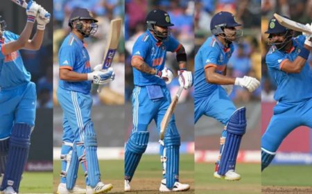 5 பேட்ஸ்மேன்களும் அதிரடி... உலககோப்பை வரலாற்றில் இந்தியா படைத்த மகத்தான சாதனை.. 