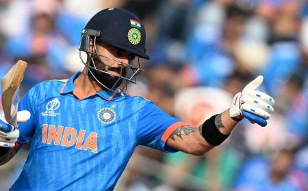 20 வருட வரலாற்று சாதனையை தகர்த்த கோலி... சச்சின், பாண்டிங் சாதனைகள் முறியடித்து மூன்று மெகா சாதனைகள்