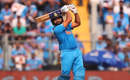 கிறிஸ் கெய்ல் சாதனையை உடைத்து ரோஹித் சர்மா படைத்த புதிய சாதனை!