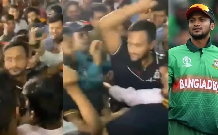 பங்களாதேஷ் கேப்டன் மீது தாக்குதல்... உலகக் கிண்ண தோல்வியால் ரசிகர்கள் கோபம்? உண்மை என்ன?