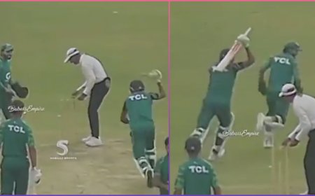 மைதானத்தில் ரிஸ்வானை அடிக்க துரத்திய பாபர் அசாம்.. நடந்தது என்ன?