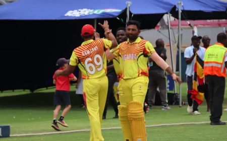 டி20 உலகக்கோப்பையில் முதல்முறையாக உகாண்டா.. ஜிம்பாப்வேவை வீழ்த்தி வரலாற்று ட்விஸ்ட்!