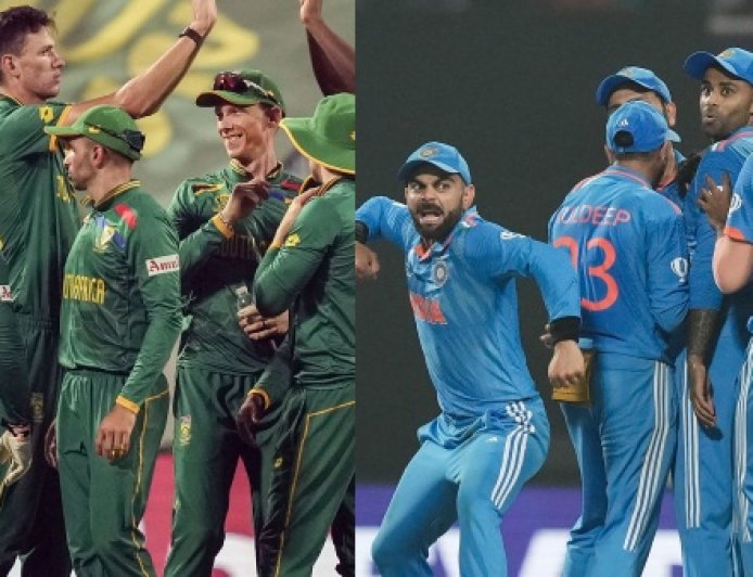 83 ரன்களில் தென்னாப்பிரிக்காவை  சுருட்டி... 8 க்கு 8 வென்ற இந்திய அணி.. 243 ரன்கள் வித்தியாசத்தில் வெற்றி!