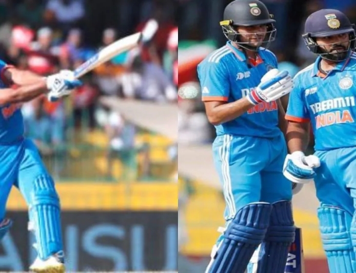 ஆக்ரோஷமான ஆட்டத்தால் ரோகித், கில் ஜோடி சாதனை... ஆனால் சின்ன ஏமாற்றம்!