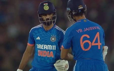 கோலி, ராகுல் சாதனையை உடைத்து தெறிக்க விட்ட ருதுராஜ்... டி20யில் அதிரடி சாதனை! 