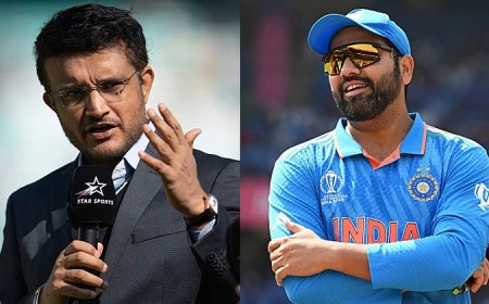 டி20  தொடரில் கேப்டனாக ரோஹித் சர்மா இந்திய அணியை வழிநடத்துவார் - கங்குலி நம்பிக்கை!