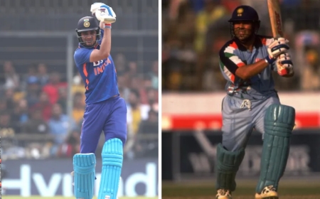 சச்சினின் சாதனையை உடைக்க போகும் மருமகன் வீரர்.... கில்லின் வேற லெவல் சாதனை!