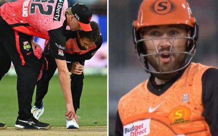 உயிருக்கே ஆபத்து.. பதறிய வீரர்... பாதியில் மேட்ச்சை நிறுத்திய அம்பயர்கள்.. நடந்தது என்ன ?