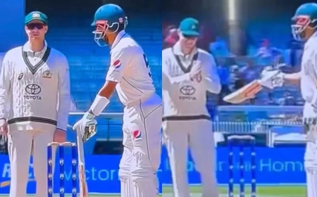 பாபர் அசாமை கையெடுத்து கும்பிட்ட ஸ்மித்... ஏன் என்ன நடந்தது தெரியுமா?