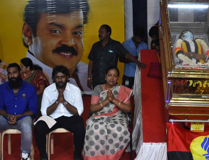 நிறைவேறாமல் போன விஜயகாந்தின் ஆசை... வைரலாகும் புகைப்படம்