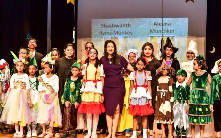 மனங்கவர் மாலையில் மழலைகளின் மாயாஜாலம்