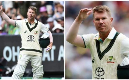 பாகிஸ்தானை வொயிட் வாஷ் செய்து விடைபெற்றார் ஆஸி வீரர் வார்னர்!