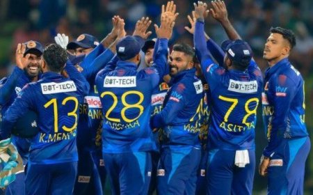 ஆஃப்கானை வீழ்த்தி இலங்கை அணி பிரமாண்ட வெற்றி... தொடரை வென்றது இலங்கை!