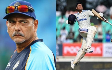 சச்சினை திரும்ப பாக்குற மாதிரி இருக்கு... ஜெய்ஸ்வாலுக்கு ரவி சாஸ்திரி பாராட்டு!