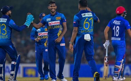 ஆஃப்கானிஸ்தானை திணறவைத்து இலங்கை த்ரில் வெற்றி!