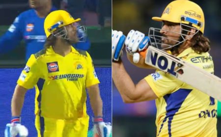 காத்திருந்த ரசிகர்கள்... களமிறங்கிய தோனி... மைதானத்தில் செய்த செயல்!