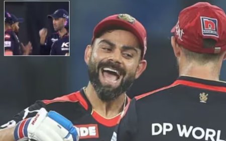 கோலிக்கு அவரது வயதை நினைவுப்படுத்தனும்... அவரை எங்களால சமாளிக்க முடியல... மேக்ஸ்வெல்!