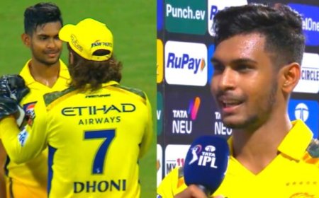 தோனி சொன்ன ஒரு வார்தை... எல்லாமே மாறிடுச்சு – மனந்திறந்த மதிஷா பதிரனா 