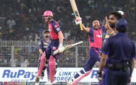 கண்ணீர் விட்டு கதறிய கொல்கத்தா... கடைசி பந்தில் ட்விஸ்ட்.. எகிற வைத்த பட்லர்!