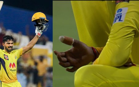 காயமடைந்து வலியால் துடித்த ருதுராஜ்; ரசிகர்கள் அதிர்ச்சி: அடுத்த போட்டியில் விளையாடுவாரா?