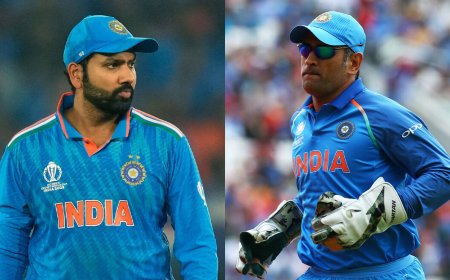 டி20 வரலாற்றில் சாதனை.. தோனியின் சாதனையை தகர்த்த ரோஹித் சர்மா!