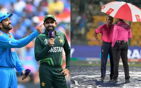 இந்தியா - பாகிஸ்தான் போட்டிக்கு மழையால் தடை? சோகத்தில் ரசிகர்கள்!