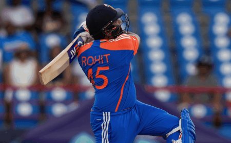 ஒரே போட்டியில் மாபெரும் சாதனை படைத்த ரோஹித்... எத்தனை சாதனை தெரியுமா?