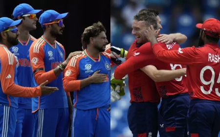 அரைஇறுதி போட்டியில் இங்கிலாந்துடன் இன்று பலப்பரீட்சை... சாதிக்குமா இந்தியா..? 