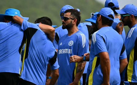 இந்திய அணியின் பயிற்சி ரத்து... நேரடியாக களமிறங்க ரோகித் முடிவு... நடந்தது என்ன?