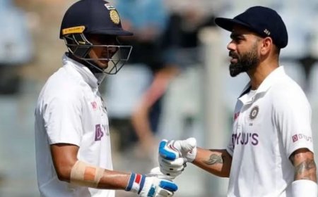 6 ரன்னில் ஆட்டமிழந்த கோலி.. டக் அவுட்டான சுப்மன் கில்.. அதிரடியாக விக்கெட்டுகளை வீழ்த்திய வங்கதேச பவுலர்!