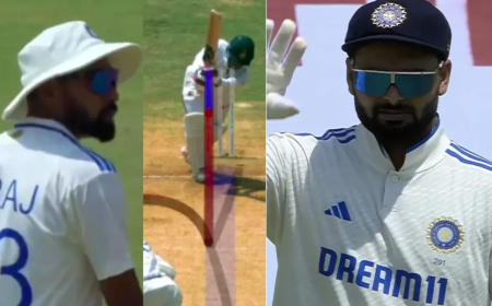 களத்தில் கடுப்பான சிராஜ்... மன்னிப்பு கேட்ட பண்ட்... நடந்தது என்ன?