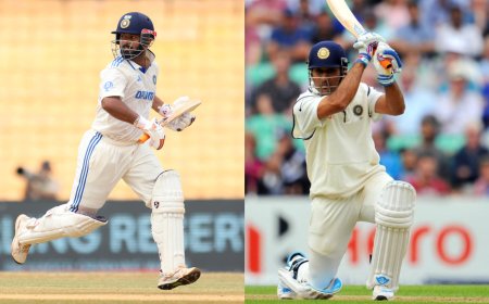 சேப்பாக்கத்தில் ரிஷப் பண்ட் சதம்: அதிரடியாக தகர்க்கப்பட்ட தோனியின் சாதனை!