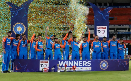 நினைத்துக் கூடப் பார்க்க முடியாது... உச்சகட்ட ஃபார்மில் இந்திய அணி செய்த சாதனை.. ரசிகர்கள் கொண்டாட்டம்!