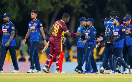 89 ரன்களில் வீழ்ந்த வெஸ்ட் இண்டீஸ் அணி... இலங்கை அணி அபார வெற்றி