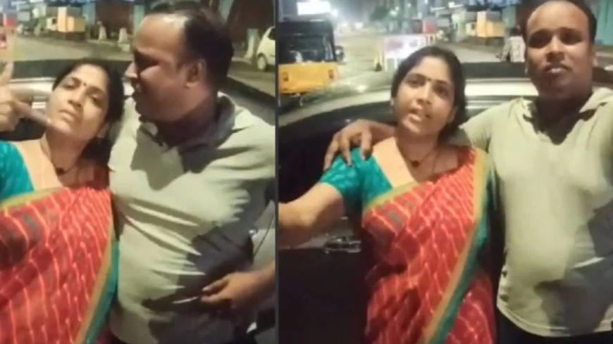 காவலர்களை ஆபாசமாக பேசிய காதல் ஜோடி.. நடந்தது என்ன?