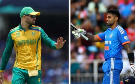 வெறும் 6 சிக்சர் அடித்தால் போதும்... இரண்டு முக்கிய சாதனையை படைக்க சூர்யகுமாருக்கு வாய்ப்பு!