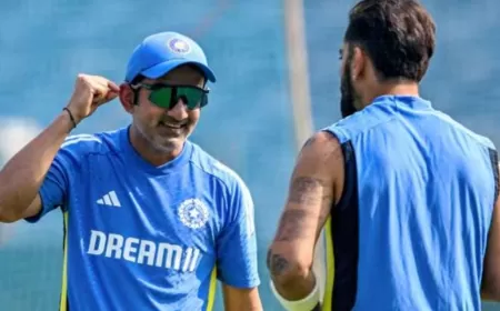 மறைமுகமாக கோலியை விமர்சித்த கம்பீர்! இளம் வீரர்களுக்கு வழங்கிய அறிவுரை