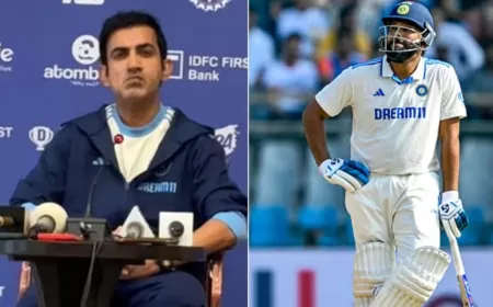 இனி இந்த நட்சத்திர வீரருக்கு இந்திய அணியில் இடமில்லை: கம்பீர் அதிரடி!