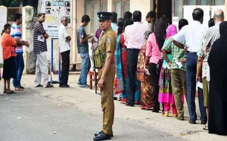 இலங்கையின் 10வது நாடாளுமன்றத்துக்கான பொதுத் தேர்தல் இன்று
